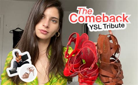 how to spot fake ysl tribute sandals|ysl tribute sandals scam.